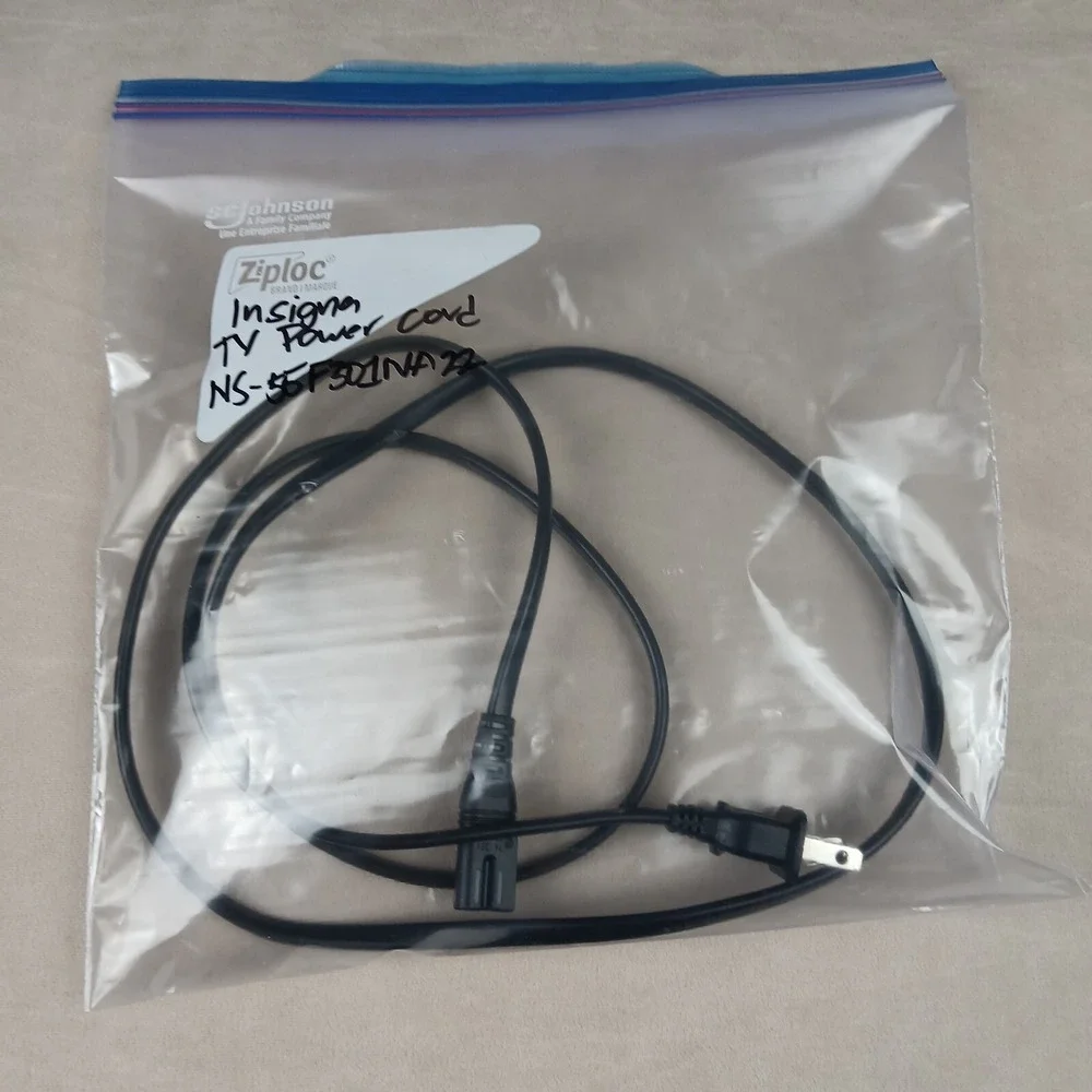Insignia‎ Fire TV NS-55F301NA22 Power Cord 5ft